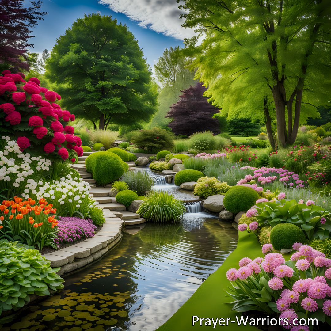 Freely Shareable Hymn Inspired Image Embrace patience and trust with Wait O My Soul Thy Makers Will. Surrender to your Maker's wisdom and find solace in his unknown but just ways.