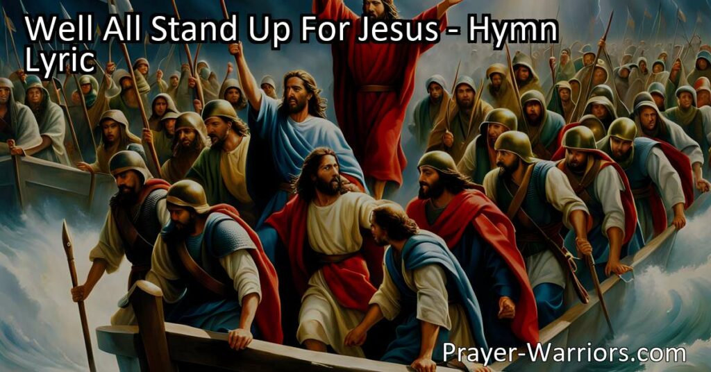 Discover the power of standing up for Jesus in times of uncertainty and difficulty. Find guidance