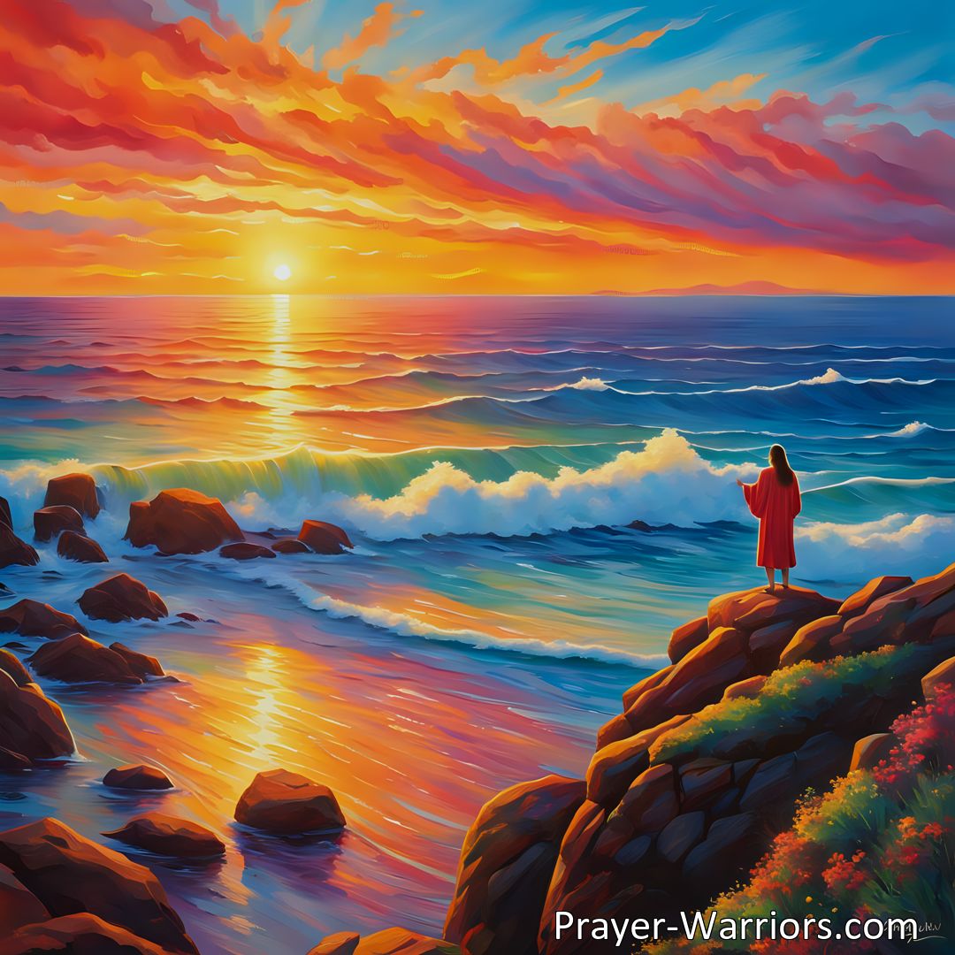 Freely Shareable Hymn Inspired Image Find comfort and support in Jesus. When the sun shines bright, Jesus is the Friend you need. He is there in moments of joy and challenges, offering love, guidance, and companionship. Embrace his unfailing love.