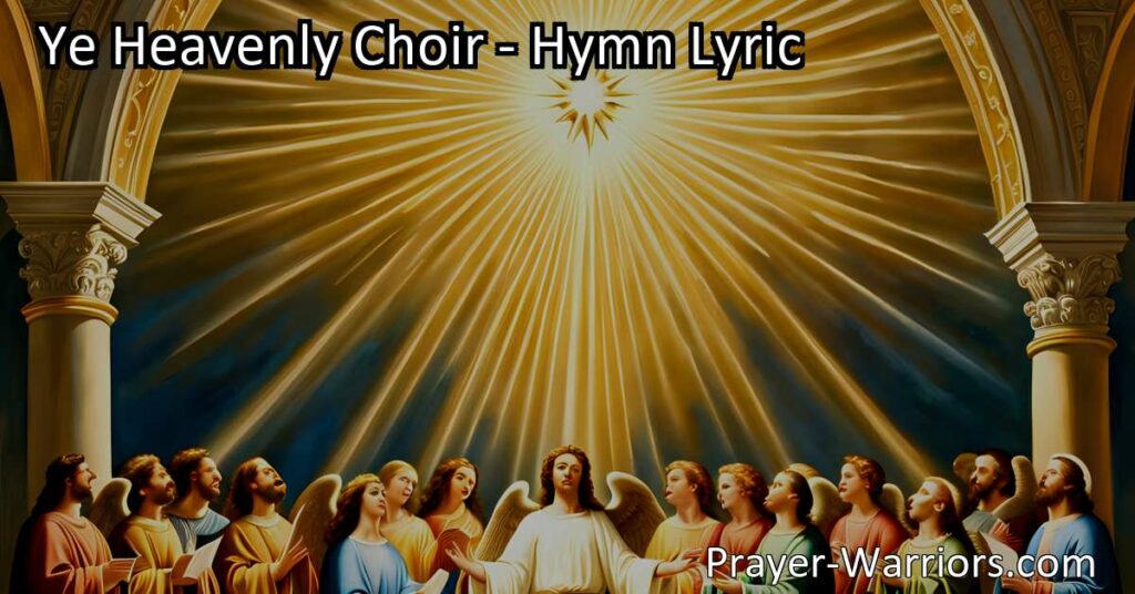 Sing praises to our King with the heavenly choir. Explore God's mighty salvation and Christ Jesus as the seal of peace. Join in adoration and gratitude for His blessings. Let your voice be heard.