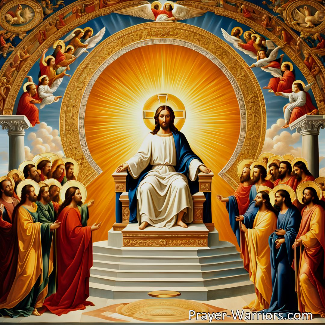 Freely Shareable Hymn Inspired Image Discover the uplifting power of A Hymn of Glory Let Us Sing as we celebrate the resurrection of Christ. Join believers worldwide in singing this triumphant hymn that spreads the message of hope and love. Experience the joy and eternal presence of the risen Christ.