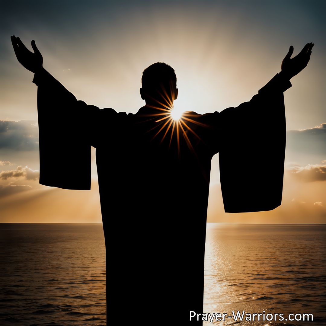 Freely Shareable Hymn Inspired Image Surrender to Jesus with the hymn All To Jesus I Surrender. Experience His love, power, and presence in daily life. Give all to Him and trust in His blessings. Surrendering to Jesus brings peace and freedom.