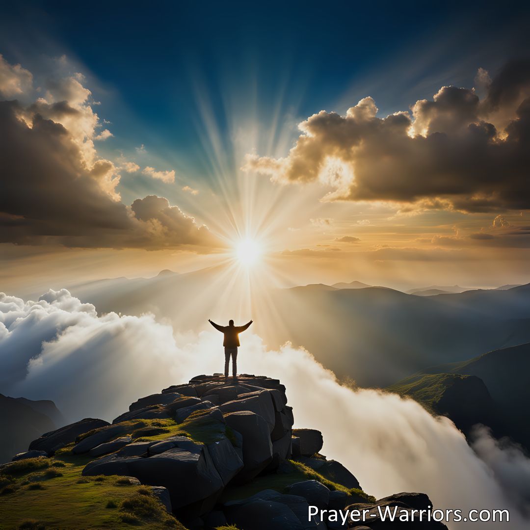 Freely Shareable Hymn Inspired Image Find courage and strength in times of fear and uncertainty. Trust in the Lord's unwavering support and rise above challenges with faith and love. Embrace the courage to face your fears. Art Thou Afraid?