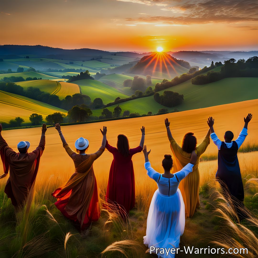 Freely Shareable Hymn Inspired Image Awake, O Zion! Prepare to meet your King in the air. The joyful news is ringing. Anticipate His arrival with urgency, cleansing yourself in Jesus' blood and keeping your lamps burning bright. Rejoice and sing, for the Bridegroom is coming!