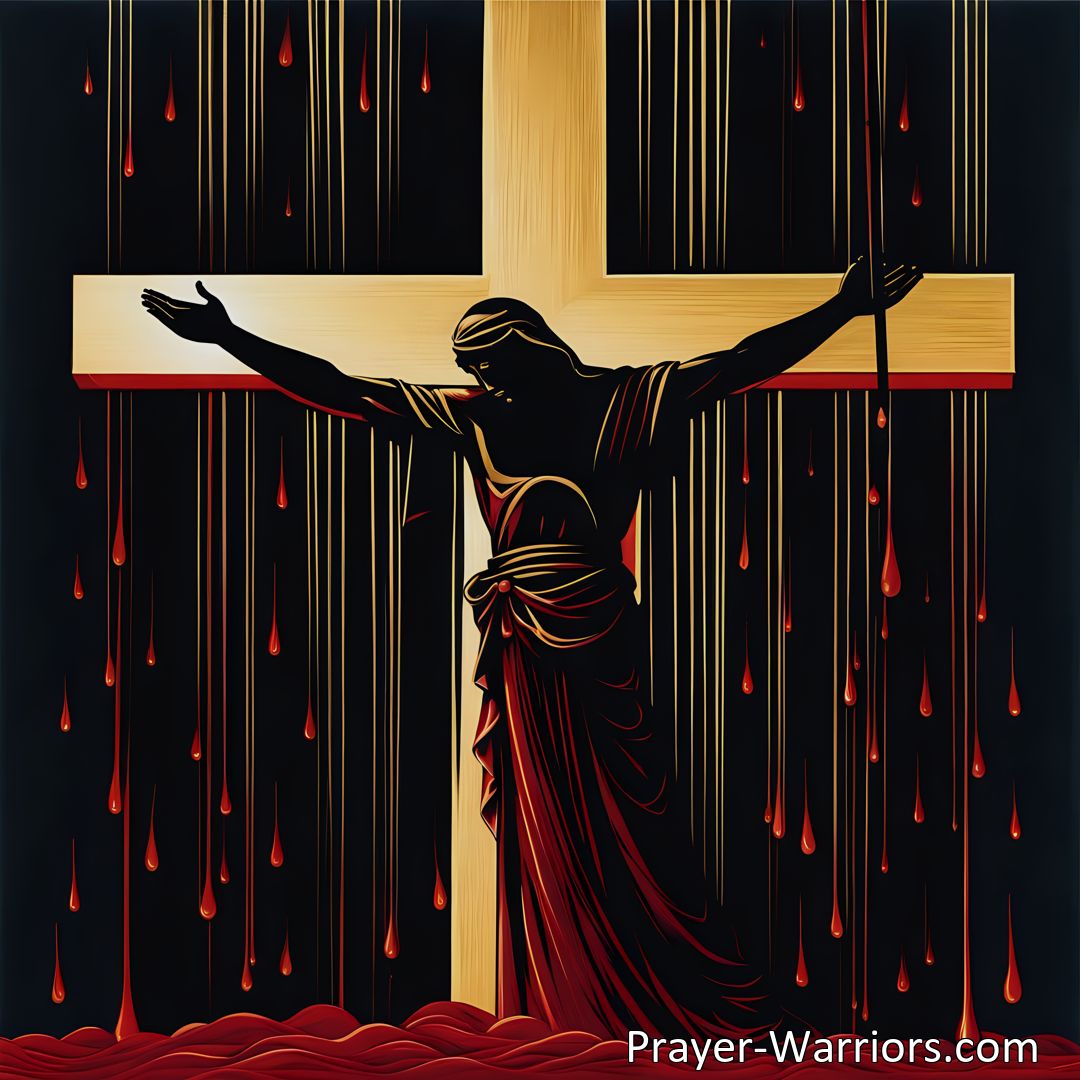 Freely Shareable Hymn Inspired Image Discover the deep meaning behind the Cross Of Jesus, Cross Of Sorrow hymn, emphasizing the sacrifice and suffering of Christ for humanity's sins. Unveil the duality of Jesus as both human and divine, reflecting on the hope, redemption, and victory found in the cross.