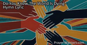 Discover the truth - the world is dying and longing for love. Take action now and make a difference by spreading a little bit of love. Let's revive our interconnected world together.