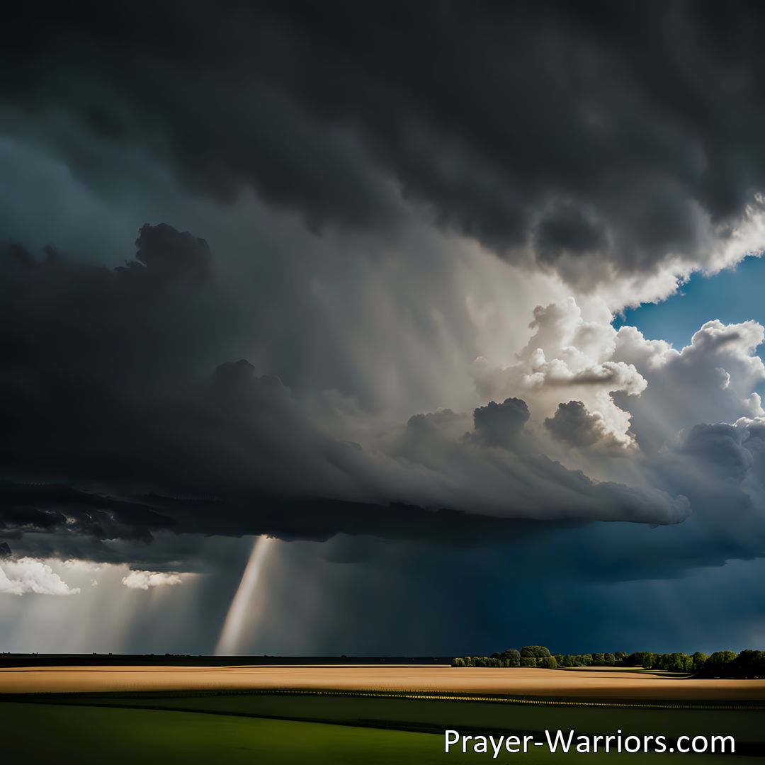 Freely Shareable Hymn Inspired Image Does Darkness Now Come Over Thy Soul: Finding Light on the Other Side. In times of despair, find hope & reassurance that the darkness is temporary. Trust in Jesus for a brighter future.