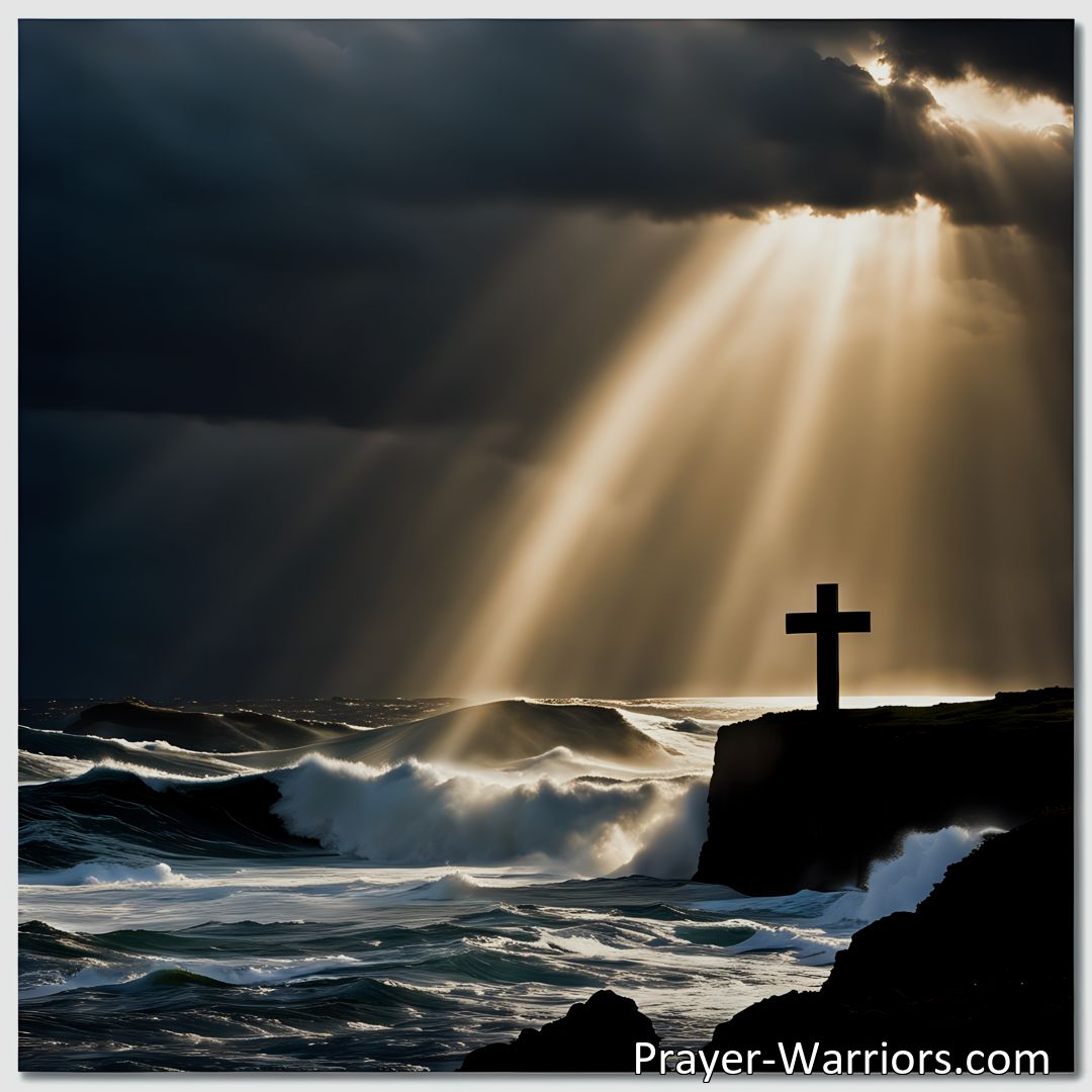 Freely Shareable Hymn Inspired Image Fix Your Eyes Upon Jesus: Find Peace, Strength, and Salvation. Turn away from sin and focus on Jesus, who brings forgiveness, empowerment, and eternal life.