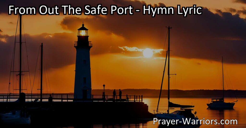 Find guidance and hope in the comforting presence of harbor bells. Discover solace and security in the safe port of our Father's love. Trust the guiding light that will lead your soul to safety.