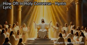 Experience the Power of Prayer with Jesus | Find Solace & Strength in Holy Converse. Join the Chorus of Praise: "Hallelujah! Amen!" - [keyword: Holy Converse]