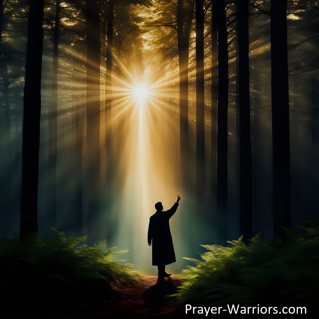 Freely Shareable Hymn Inspired Image Seeking solace, hope, and light in Jesus' arms. Explore the hymn I Am Coming Unto Jesus and experience His wondrous mercies and divine love. Find everlasting light and purpose in His voice.