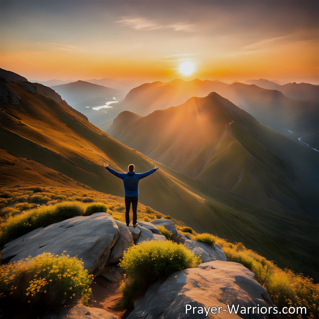 Freely Shareable Hymn Inspired Image Find strength, comfort, and hope in trusting Jesus. Through faith, we can overcome any challenge and find unwavering love and support. Discover the transformative power of trusting in Him.