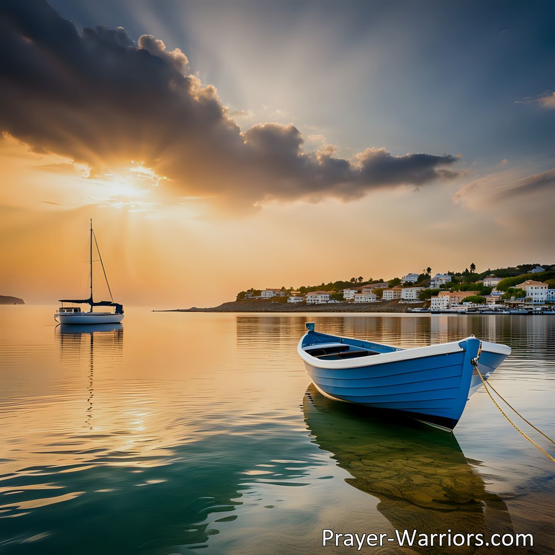 Freely Shareable Hymn Inspired Image Find solace and rest for your weary soul by trusting in the promise of the Savior. Overcome fear, bear life's toils, and experience peace and strength. Discover the power of the hymn I Have Found Repose For My Weary Soul.