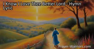 Discover the Power of God's Love. Explore the depth and unwavering joy in loving the Lord. Find peace and solace in His immeasurable and unbreakable love. Experience true fulfillment and happiness.