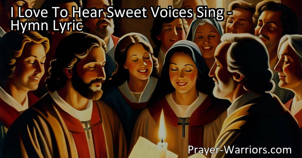 Experience the joy of Christmas as sweet voices fill the air