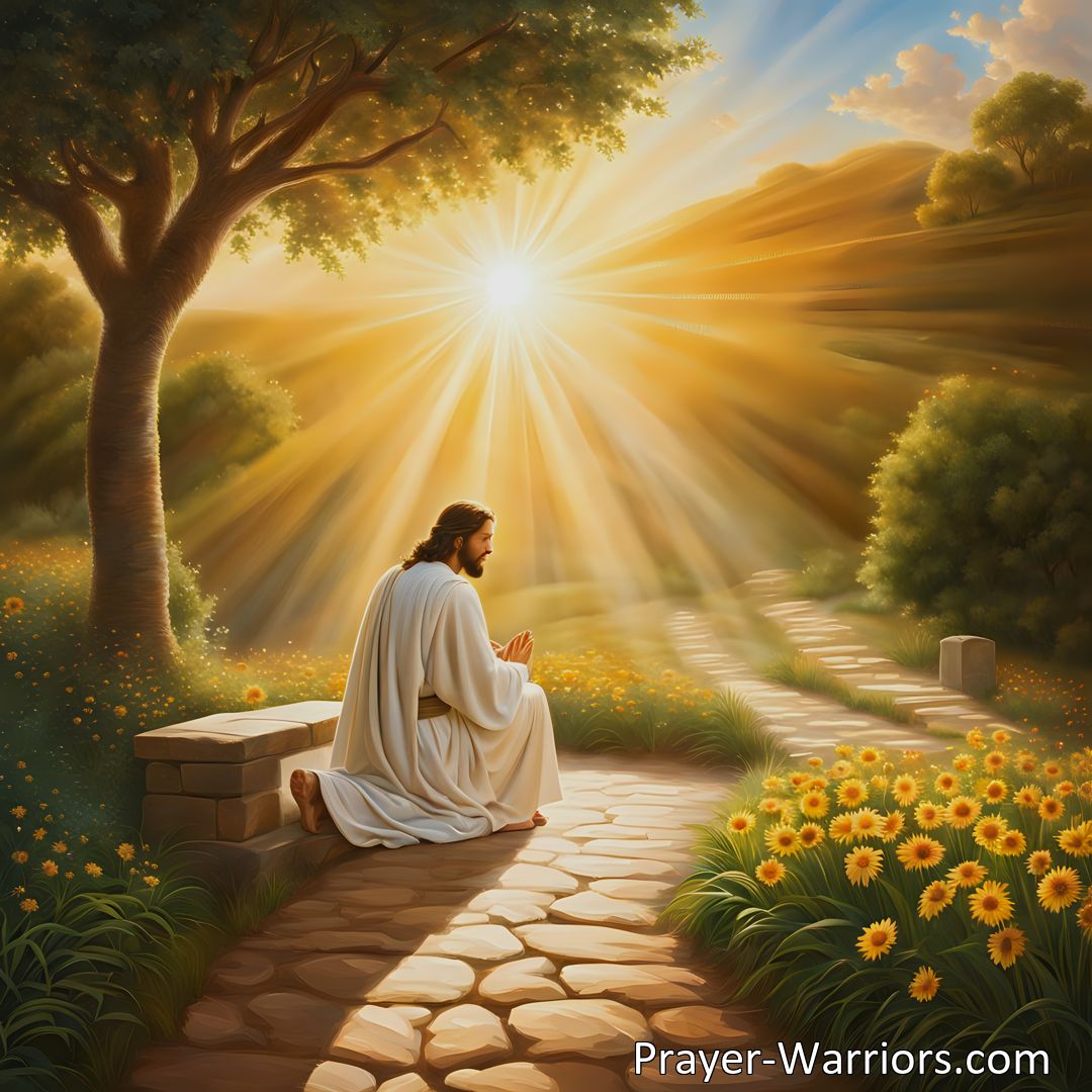 Freely Shareable Hymn Inspired Image Experience the Comfort and Presence of Jesus in I Want To Walk With Jesus. Find solace in his support and guidance, knowing he's always near. Pray and connect with your faithful friend for peace and strength.
