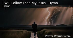 Embrace the joy and dedication of following Jesus with unwavering devotion. Find comfort in His guidance through storms and sacrifices. Count all things but lost for true fulfillment.