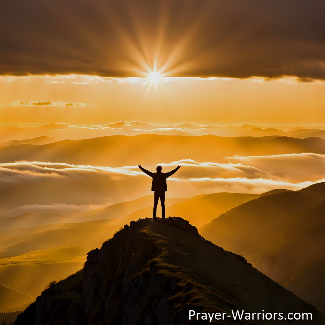 Freely Shareable Hymn Inspired Image Discover the power of victory in the name of Jesus. Find strength, overcome obstacles, and experience His love. Declare victory in every situation with confidence.