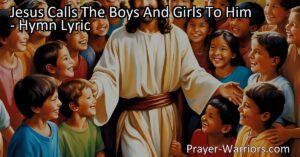 Jesus lovingly calls upon boys and girls to come to Him for guidance and protection. Explore the timeless message behind this hymn and the importance of children responding to His call. Find joy