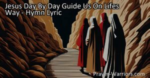 Looking for daily guidance? Let Jesus lead the way! Find solace in His presence as you navigate life's ups and downs. Trust in Him and embrace every challenge as an opportunity for growth. Your journey has purpose