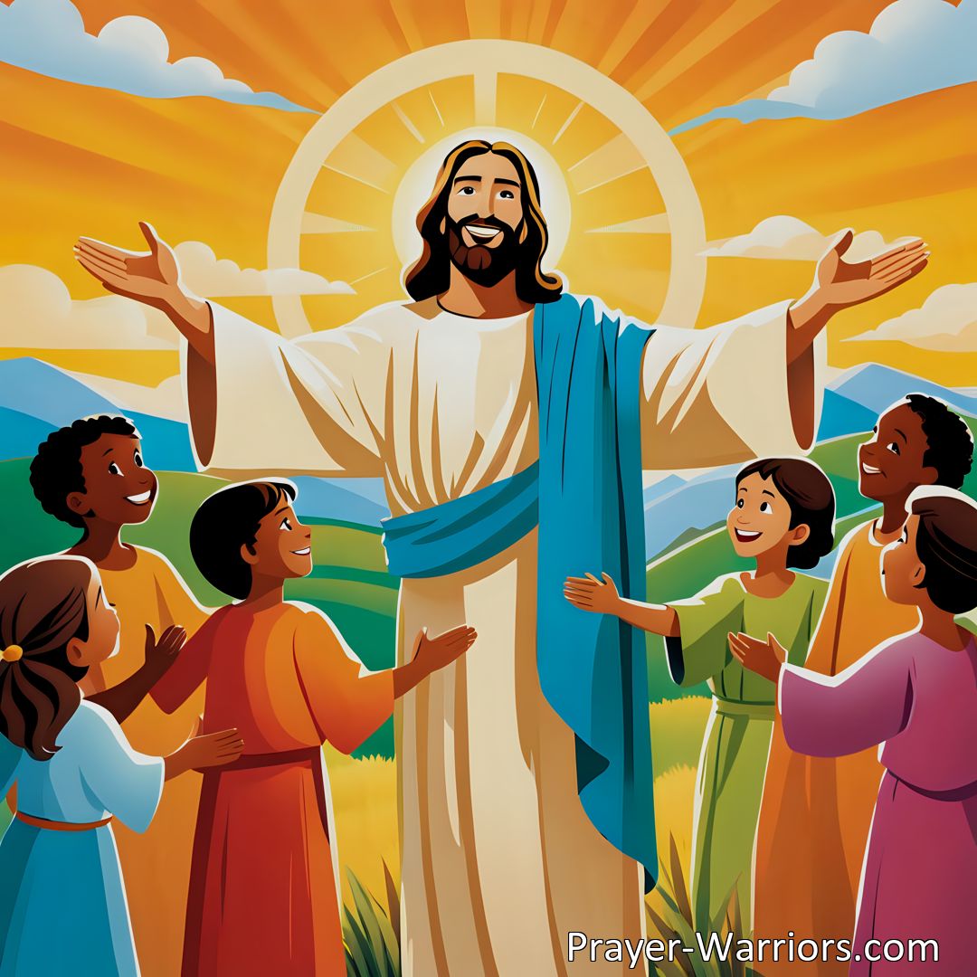 Freely Shareable Hymn Inspired Image Discover the beautiful story of Jesus' sacrifice and redemption in the hymn Jesus Died to Save Us. Let us share this message of hope and eternal life until every nation praises His name.