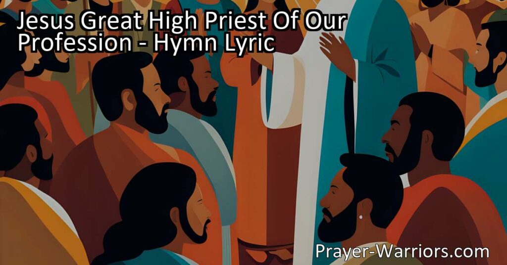 "Discover the profound hymn 'Jesus