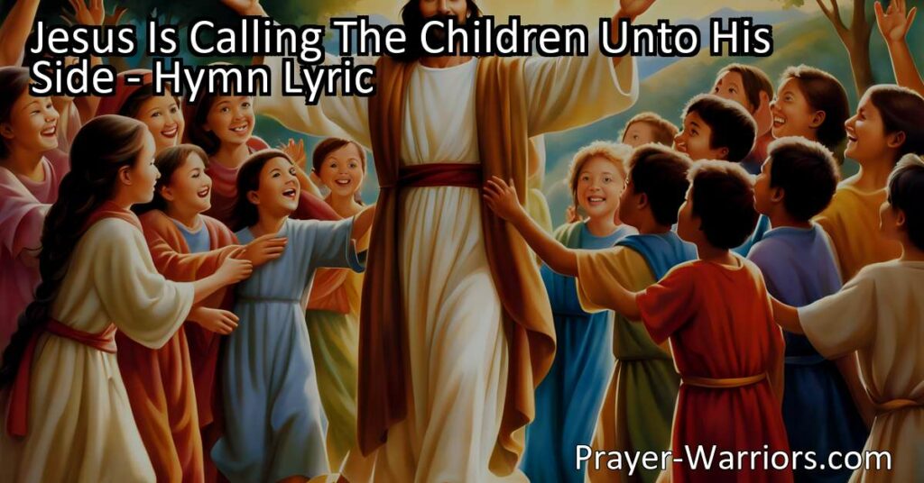 Embrace Jesus' Love: Answering His Call for Children's Guidance