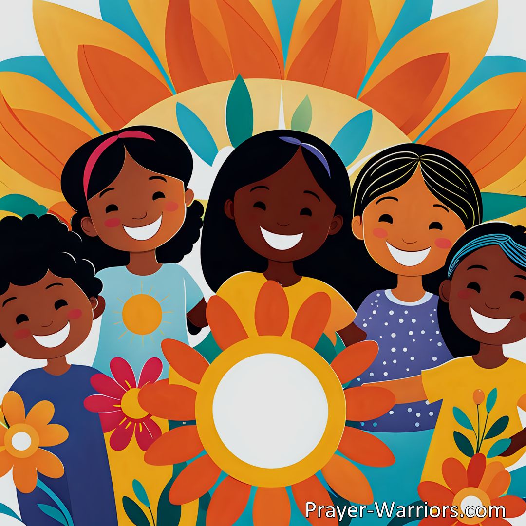 Freely Shareable Hymn Inspired Image Discover the profound love of Jesus for all children, regardless of their ethnicity. Embrace inclusivity and acceptance. Learn to love one another as Jesus loved us. Create a world where every child feels safe, loved, and accepted for who they are.