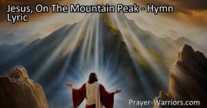 Experience the glory of Jesus on the mountain peak. Join the saints and angels in praising Him with joyful alleluias. Discover the significance of Moses