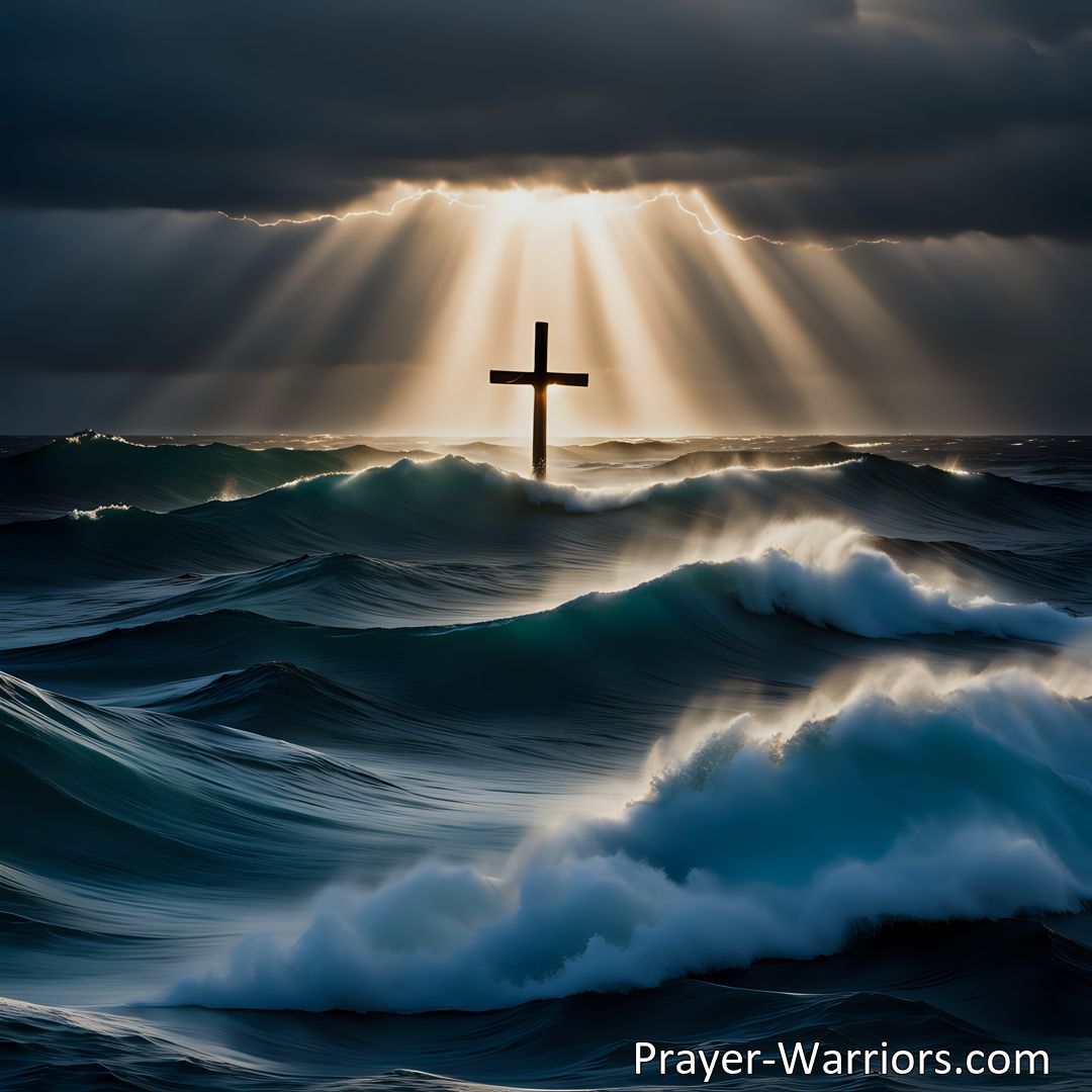 Freely Shareable Hymn Inspired Image Jesus Savior Pilot Me: Guiding us through Life's Challenges. Find peace and guidance in Jesus as He navigates us through life's uncertainties and calms our storms. Trust in His loving care, saying, Fear not, I will pilot thee! Amen.