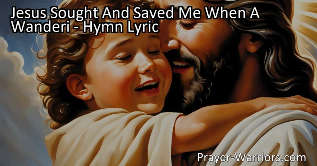 Discover the power of redemption and joy in the hymn