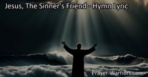 Discover hope and redemption in the hymn "Jesus