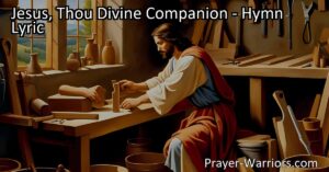 Discover the comforting presence of Jesus in your life and the importance of hard work and kindness. Let Jesus be your divine companion as you navigate life's challenges. Experience peace and fulfillment in your daily labor.