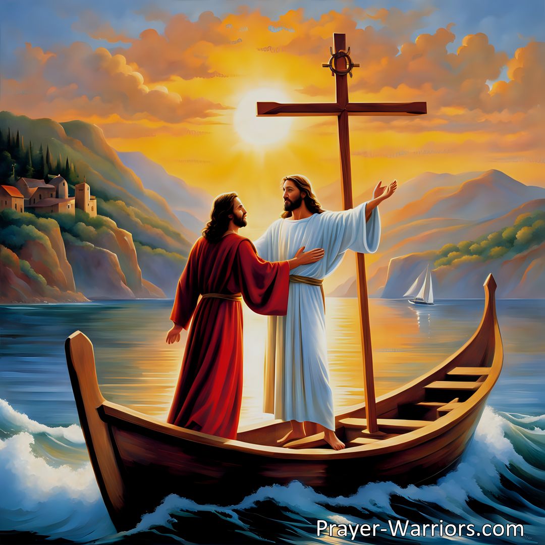 Freely Shareable Hymn Inspired Image Find comfort and support in Jesus, your true friend. Discover the importance of genuine friendships and the qualities to seek in a companion. Trust in Jesus as your anchor and rudder in life.