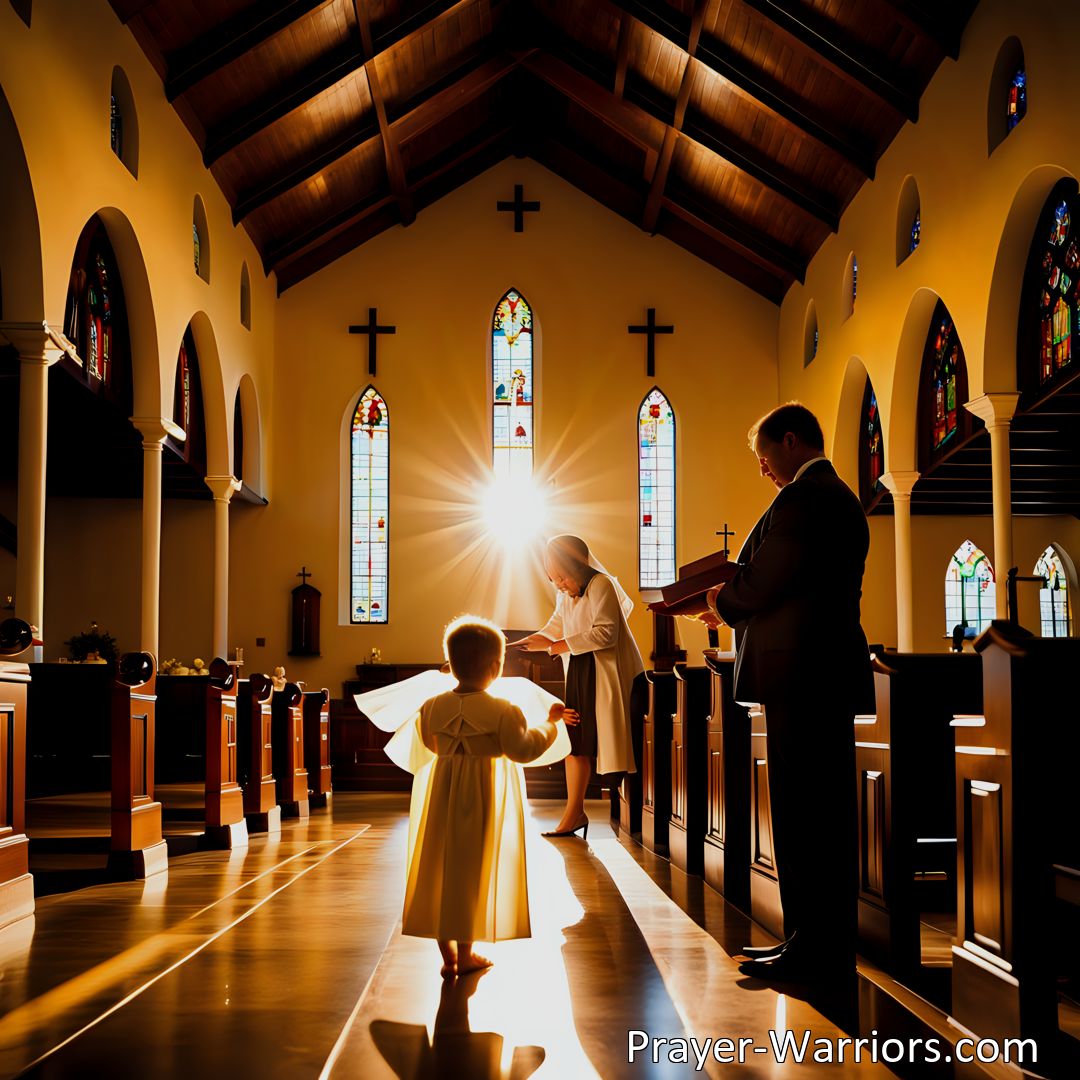 Freely Shareable Hymn Inspired Image Discover the beauty of baptism and God's grace in the hymn 'Jesus We Lift Our Souls To Thee.' Explore the meaning of baptism, the Holy Spirit, and the transformative power of God's love. (160 characters)