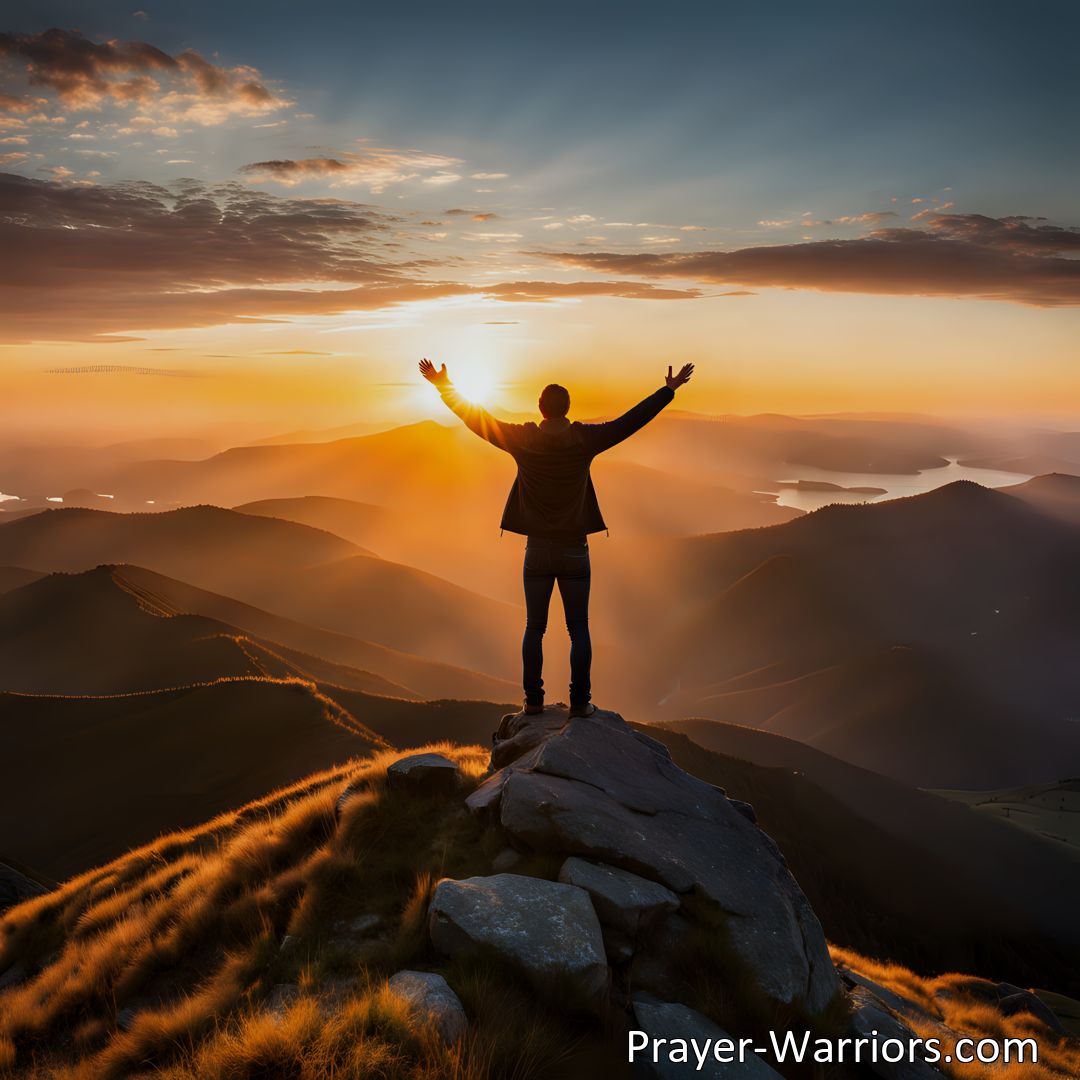 Freely Shareable Hymn Inspired Image Spread the love and goodness of Jesus by speaking a word for Him. Share His blessings, grace, and transformative power with others. Let's make a lasting impact together. Click to learn more about speaking for Jesus.