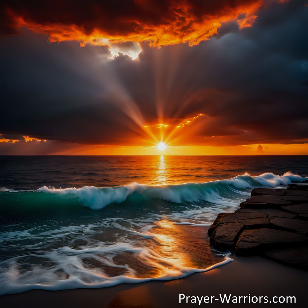 Freely Shareable Hymn Inspired Image Experience the wonders and signs of God's truth and love in this uplifting hymn. Prepare for judgment day by embracing His glorious power. Let The God Of Truth And Love.