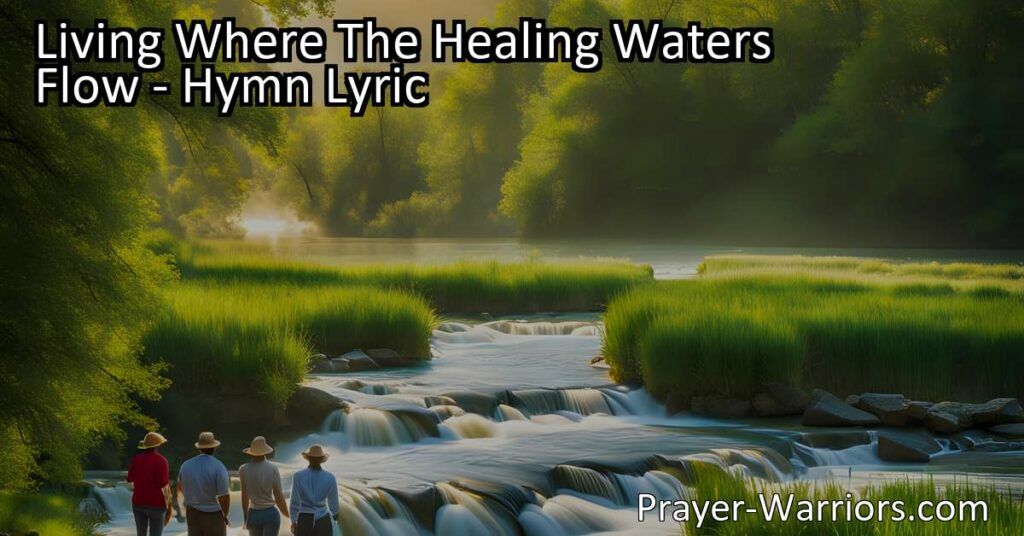 Discover the peace and joy of living where the healing waters flow. Find refreshment