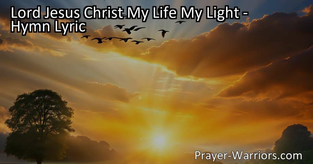 Discover the guiding light and solace of Lord Jesus Christ. Find strength