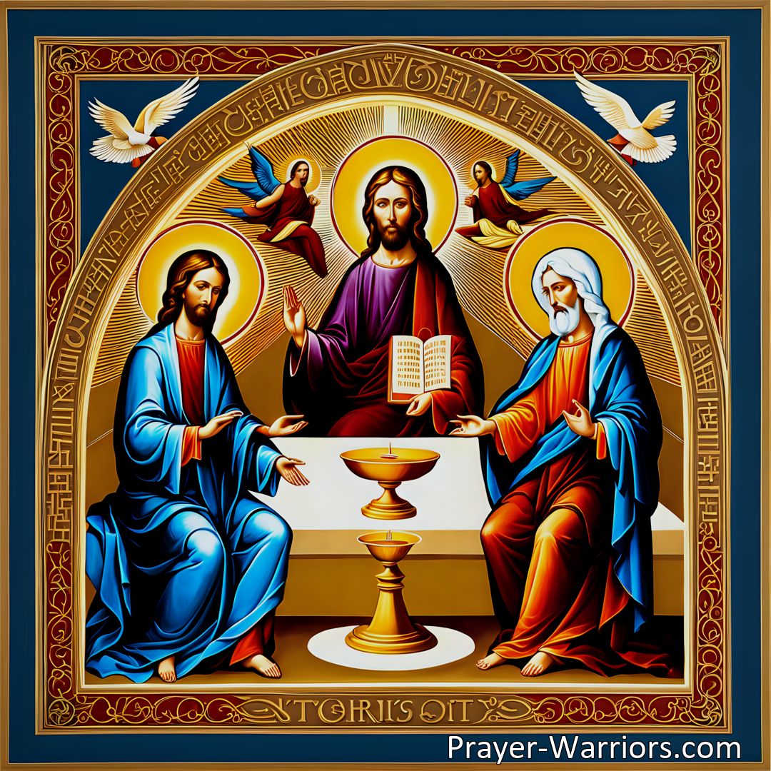 Freely Shareable Hymn Inspired Image Experience the Devotion: Lord Jesus Christ To Us Attend. This powerful hymn calls on Jesus to guide us with His Holy Spirit, filling our hearts with faith, devotion, and true wisdom. Join the heavenly hosts in praising the Holy Trinity for eternity.