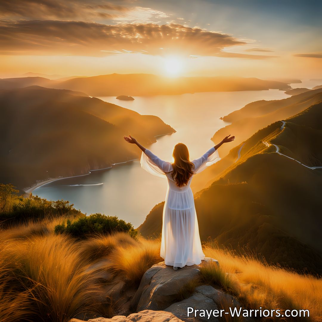 Freely Shareable Hymn Inspired Image Maximize your joy and trust in God with My Soul To Magnify The Lord. Discover the profound beauty of worship and the immense blessings of placing your trust in Him.