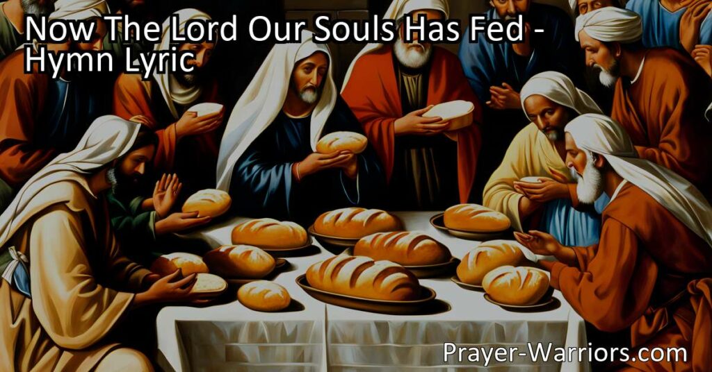 "Discover how the Lord has fed our souls with the finest wheat