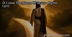 Experience the power and comfort of the name of Jesus. Find strength and solace in His unwavering presence. Sing His praises in this beautiful hymn.