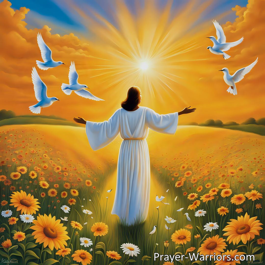 Freely Shareable Hymn Inspired Image Discover the sweetness of Jesus' love as your soul is transformed and set free. Embrace His forgiveness, wear the robe of purity, and experience true fulfillment in His presence.