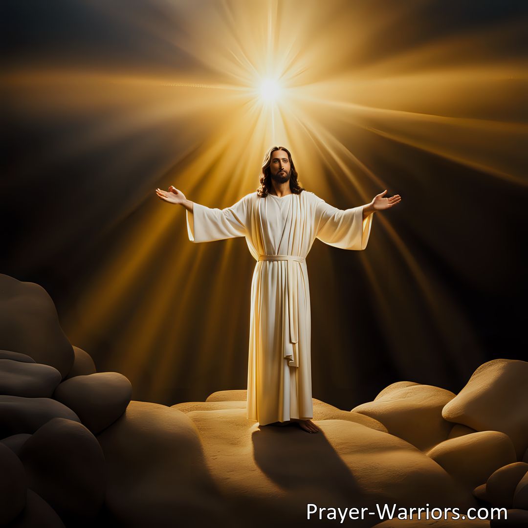 Freely Shareable Hymn Inspired Image Discover the profound need for Jesus in O Jesus, I Need Thee. This hymn explores deliverance from sin, gaining strength in tough times, and our ultimate reliance on Jesus. Find comfort and guidance in His presence.