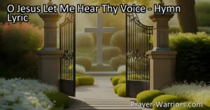 Discover hope and peace in the midst of life's storms by listening to Jesus' voice. Find comfort