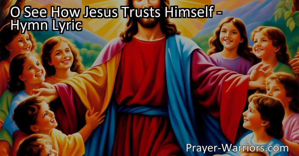Discover the profound trust Jesus places in us