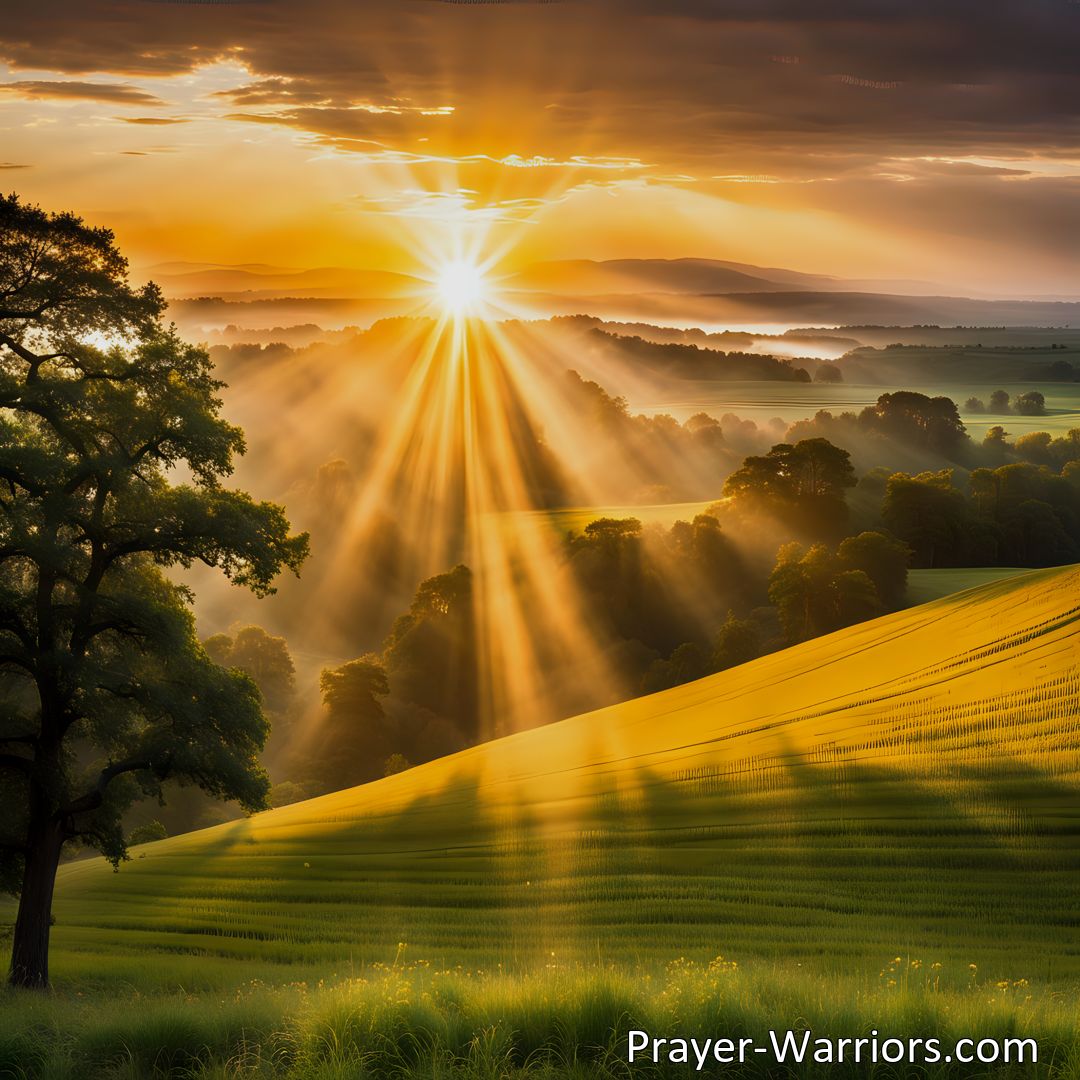 Freely Shareable Hymn Inspired Image Discover the beauty and majesty of God in the hymn O Thou My Soul Jehovah Bless. Praise His greatness, provision, and wisdom in this powerful hymn for maximum click-throughs.