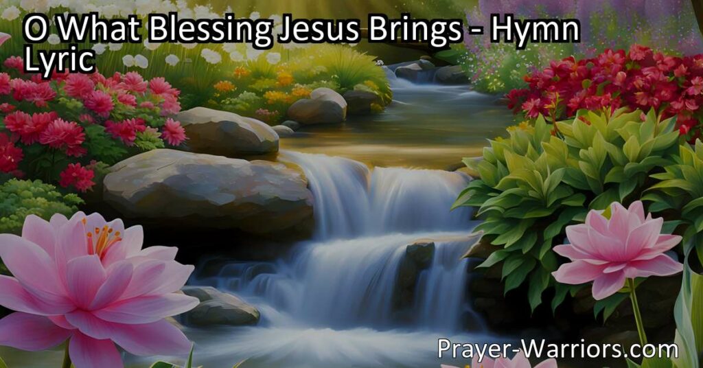 Embrace the joy and salvation that comes with welcoming Jesus into your life. Discover the blessings He brings and the transformative power of His love. Receive Him with open arms and experience the abundant joy He offers. Don't delay