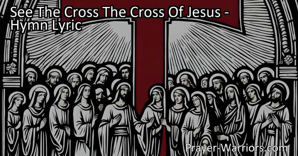 Experience the powerful love and sacrifice of Jesus at the crimson cross. Find salvation and hope at the sheltering cross. Don't disregard His love